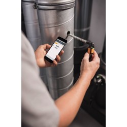 Termo-anemometru cu Bluetooth și aplicație pentru mobil Testo 405 i